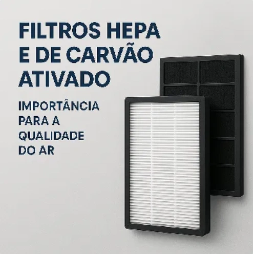 Filtros HEPA e de Carv&atilde;o Ativado: Import&acirc;ncia para a qualidade do ar