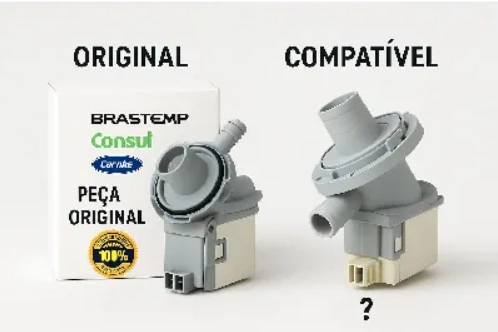 Pe&ccedil;as Originais vs. Compat&iacute;veis: Pr&oacute;s e contras de cada op&ccedil;&atilde;o