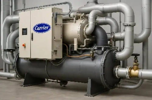 Chiller Carrier: Entendendo o sistema e suas principais pe&ccedil;as de manuten&ccedil;&atilde;o.