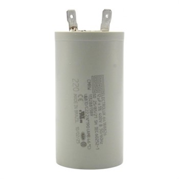 Capacitor 12MF/400VAC para Lavadora Electrolux - LAC09 LAC11 LAC16 LAI17 | 41004643 | 64188826