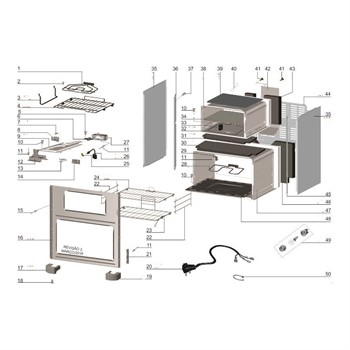 Prateleira Inferior Fogão Electrolux - 7600000 76000000 76DB 76DFX | 41011713 | 60200272