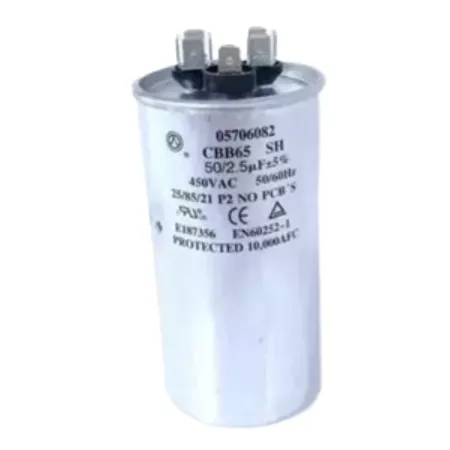 Capacitor Duplo 50+2,5uF 450V 05706082 Midea Springer Carrier
