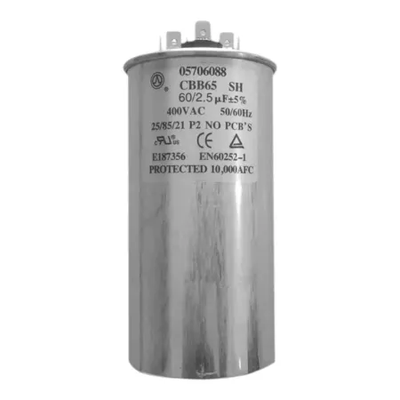 Capacitor Duplo 60+2,5uF 400V 05706088 Midea Carrier