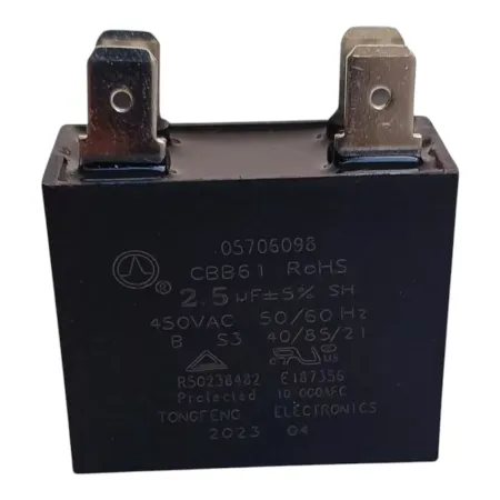 Capacitor Matchbox 2,5µF 450VAC 05706098 Springer Midea