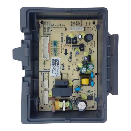 Cj. Placa Eletrônica C/ Suporte Geladeira 127V 220V 345L 480L 12131000081128 Midea