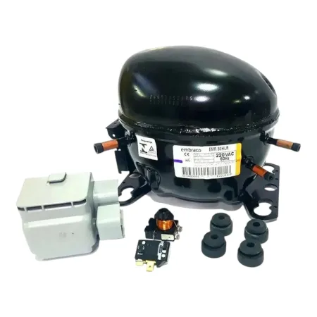 Compressor Embraco EGAS 80HLR 1/4 HP R134A 127V W10375479 326079045 Brastemp Consul