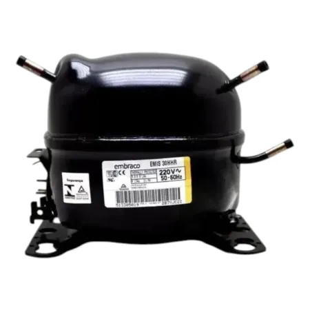 Compressor Embraco EMIS 30HHR 1/10 HP R134A 220V W10393801 Brastemp Consul