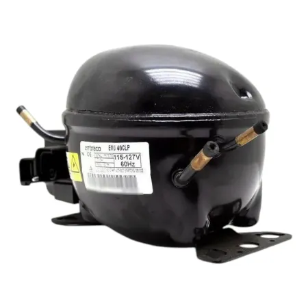 Compressor Embraco EMUE 40CLP 1/8 HP R600A 127V W11129355 Brastemp Consul