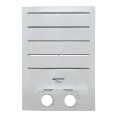 Grelha frontal branca eletromec FR ar de janela 7,5k/10k Springer Carrier GW13704049