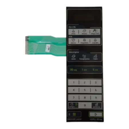 Membrana Teclado Comando 17170000A05257 Micro-ondas Midea