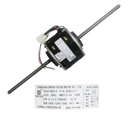 Motor Ventilador Evap. Piso Teto 1/6CV 220V 60k Btus 25901211 Springer Carrier