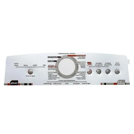 Painel Decorativo BWL11A Máquina de Lavar 11kg 326064461 Brastemp