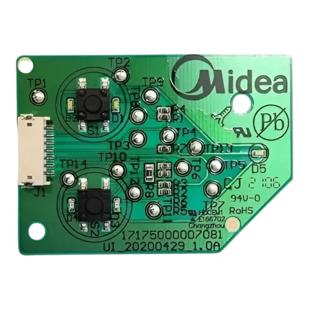 Placa eletrônica de interface do usuário aspirador de pó 40 W (127 V) Midea 17175000007164