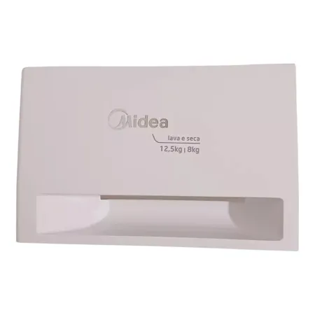 Puxador Dispenser Branco Lava e Seca MF200 12138100A50398 Midea