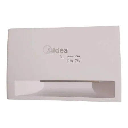 Puxador Dispenser Branco Lava e Seca MF200 12138100A50410 Midea