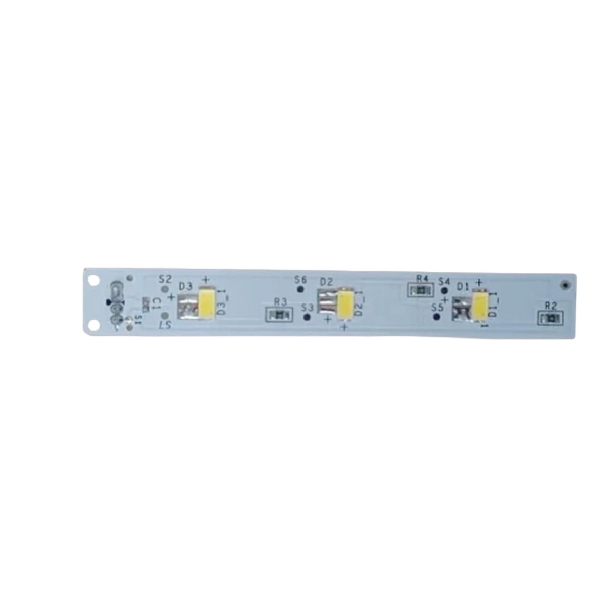 Placa Iluminação 3 Leds Geladeira Electrolux - DB53 DB53X DB84 DB84S | 41037033 | A03138802 (DESCONTINUADA)