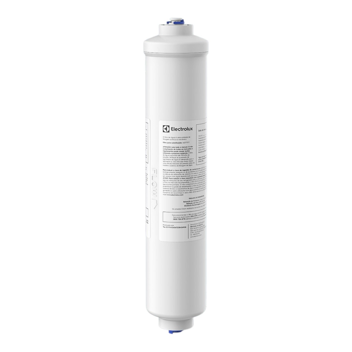 Filtro de Água para Side By Si Geladeira Electrolux - IS9S SH70B SH70X SH72B | 41077177 | A07672301