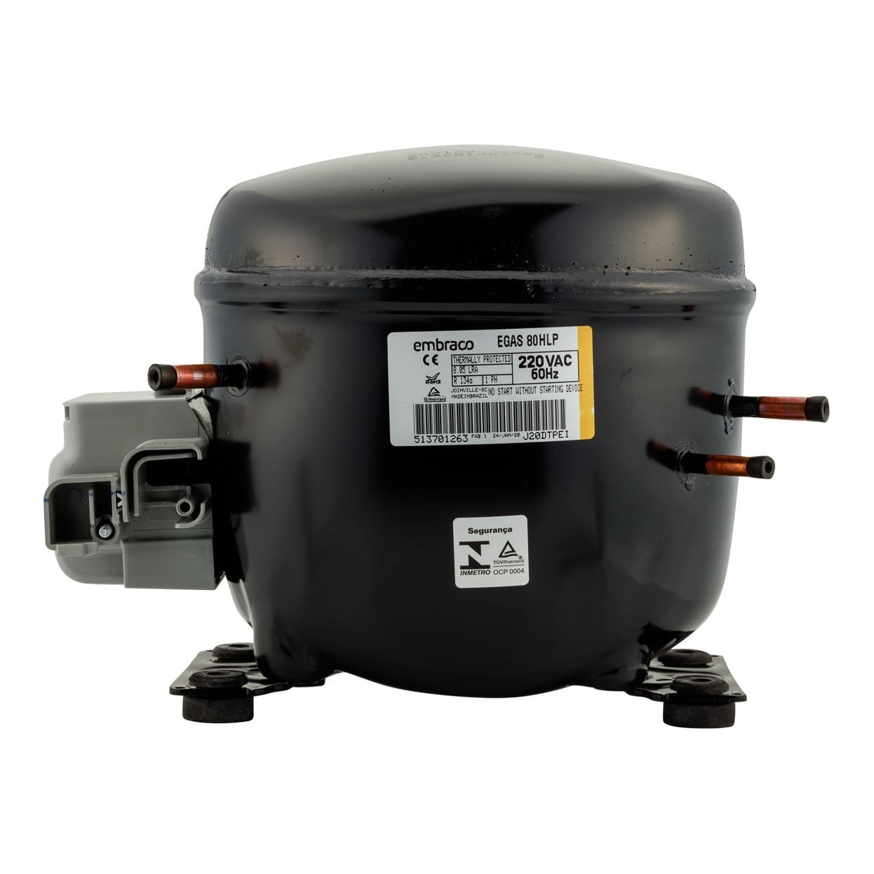 Comp Egas 220V Geladeira Electrolux - DC46 DC47G DC48 DC49A | 41021482 | 70201134
