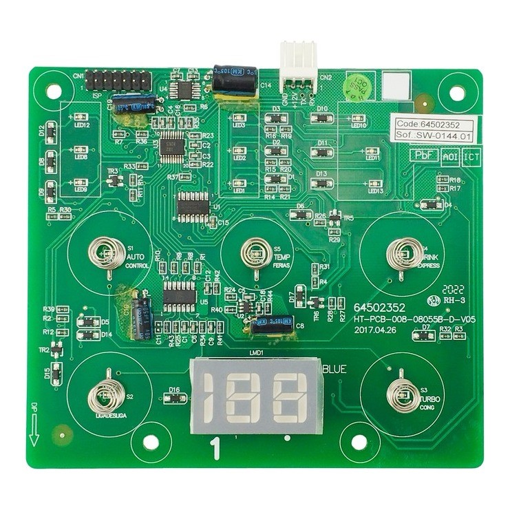 Painel Eletrônico Geladeira Electrolux - DF80 DF80X DFW51 DW51X | 41024109 | 64502352