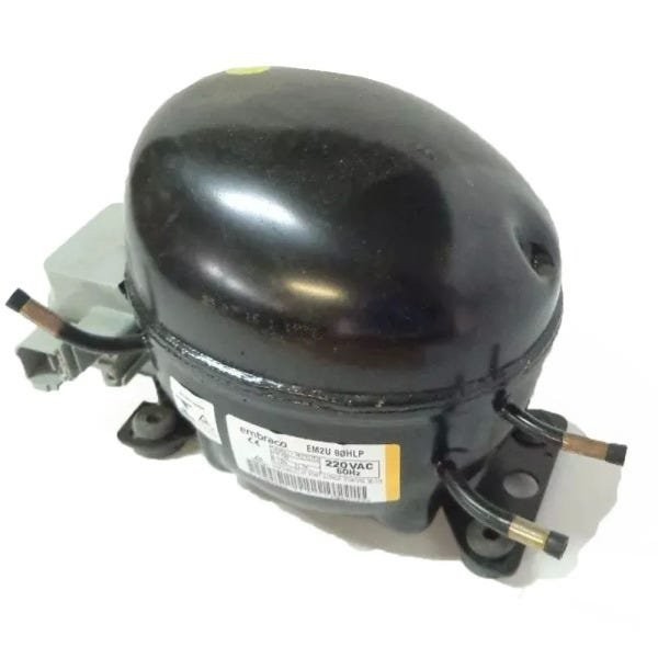 Compressor EM2U80HLP 220V Geladeira Electrolux - DF51 DF51X DF52 DF52X | 41030411 | 70203366 (DESCONTINUADA)