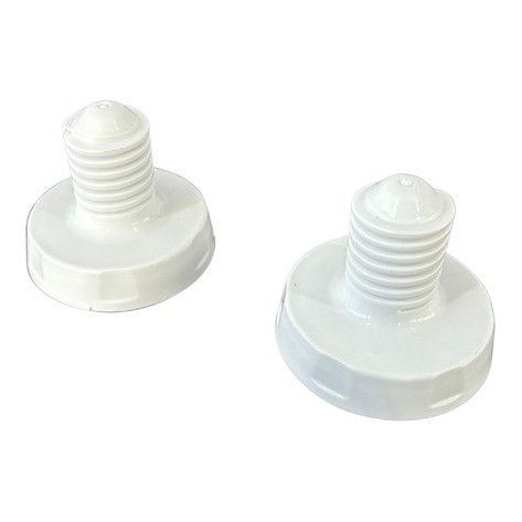 Pé Nivelador Base Rebaixada Lavadora Electrolux - LAC09 LAC11 LAC12 LAC13 | 41037062 | A99014001
