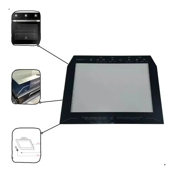 Vidro Interno Micro-ondas Electrolux - OE60M | 41038127 | A12497201