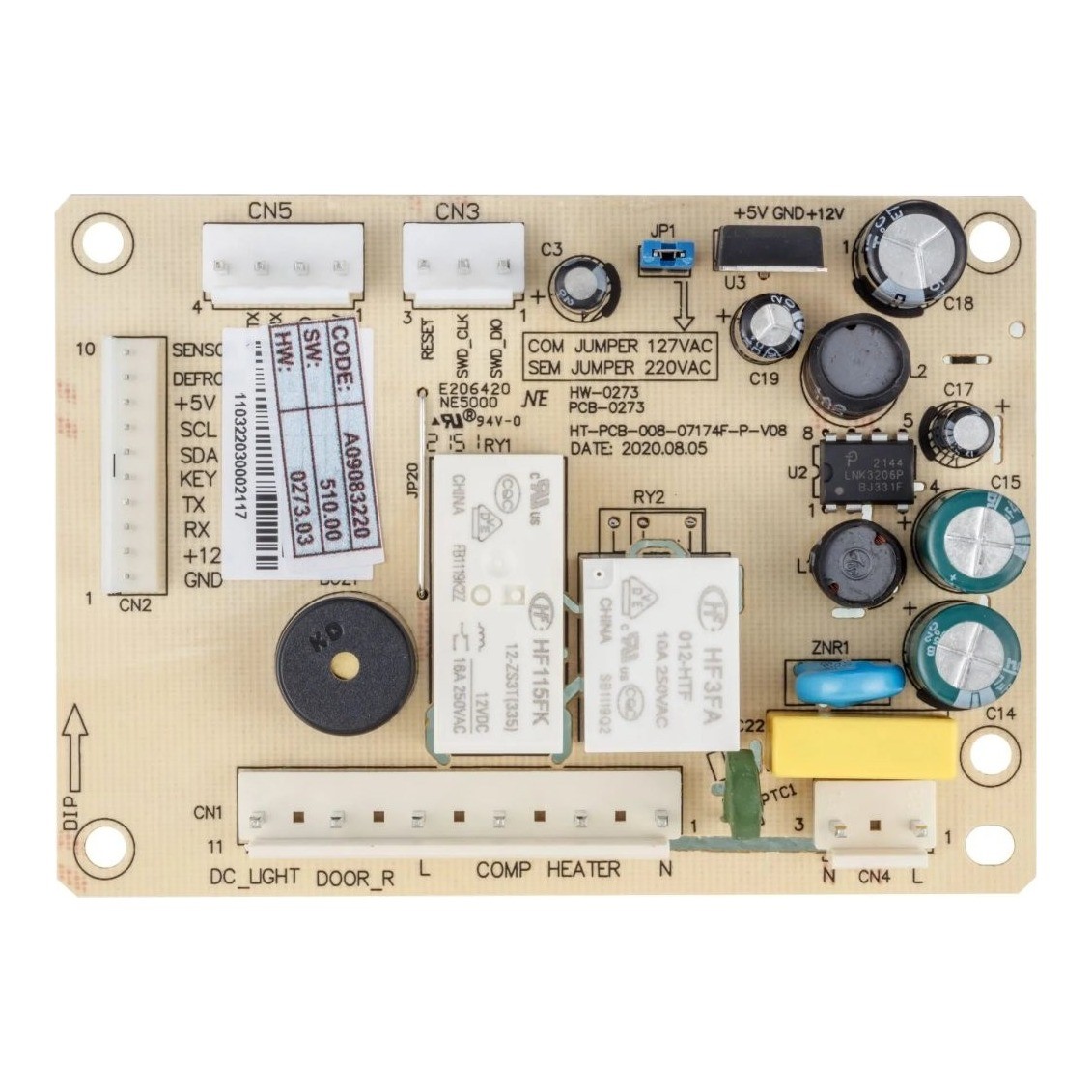 Placa de Potência Geladeira Electrolux - DF56 DF56S IF55 IF55S | 41045380 | A09083220