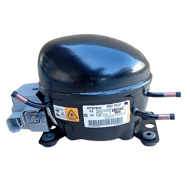 Compressor EM2P70 220V Geladeira Electrolux - DB52 DB52X DB53 DB53X | 41045796 | A02819703