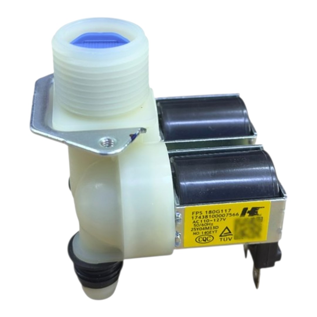 Válvula Entrada Água Lavadora MA500W13 17438100007566 Midea