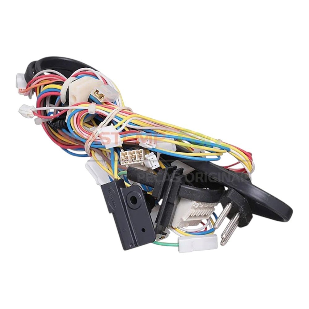 Cabo de Energia 110/220V BWU11AB Máquina de Lavar 11kg W10619938 Brastemp