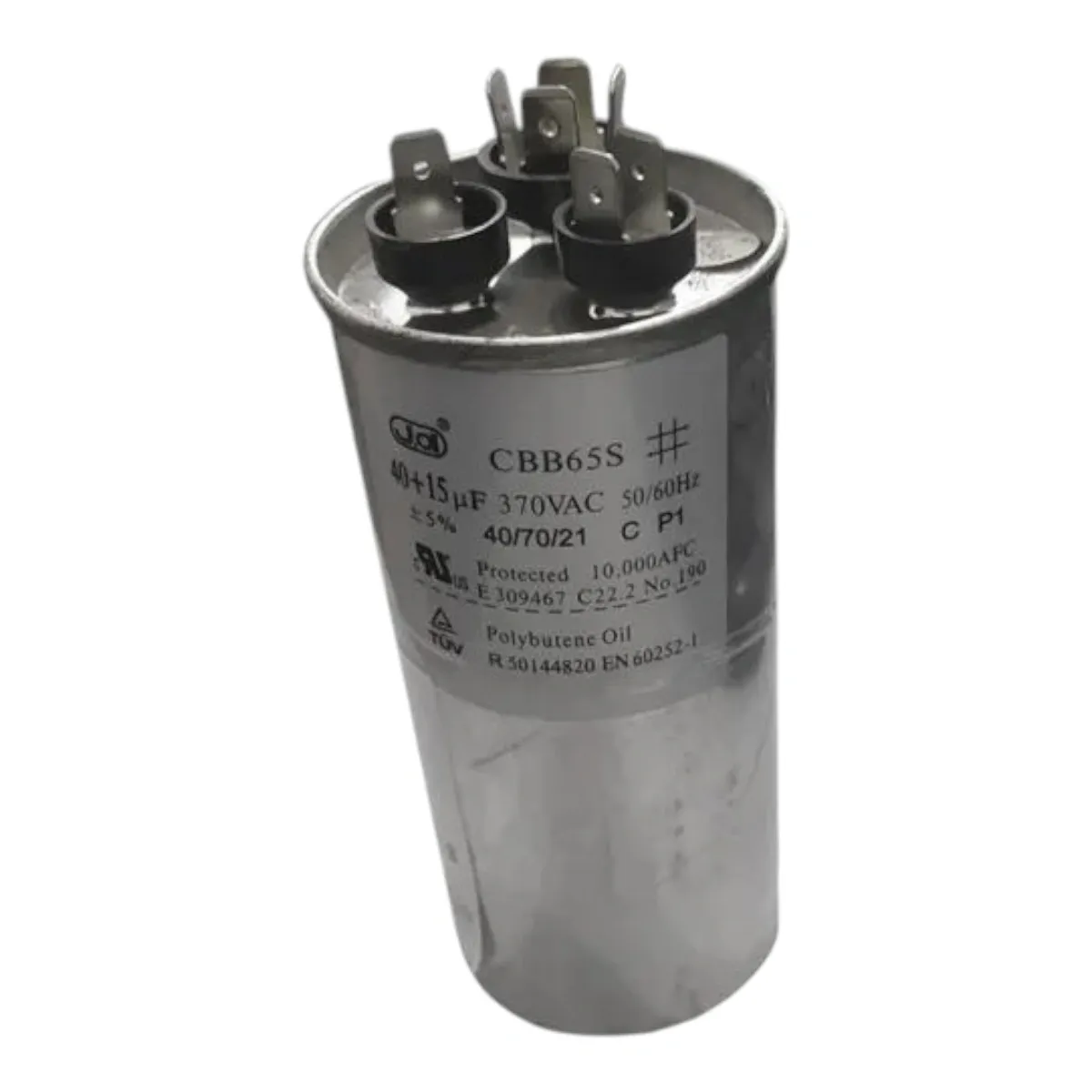 Capacitor 40+15 uF 370 VAC CBB65 33000052 Gree