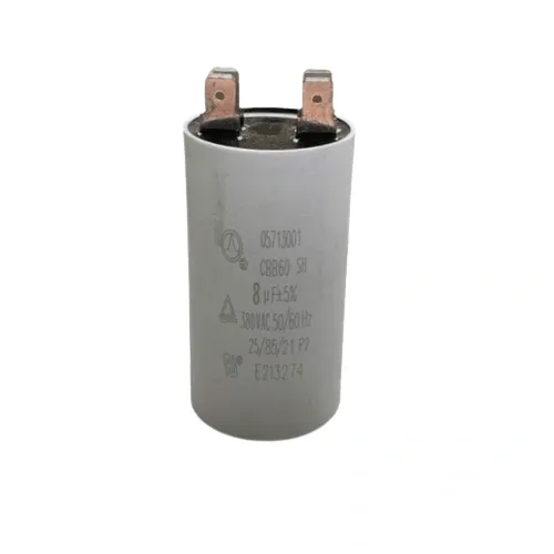 Capacitor 8uF 380V 5713001 Carrier ( VERIFICAR SUBSTITUTA 5702026)