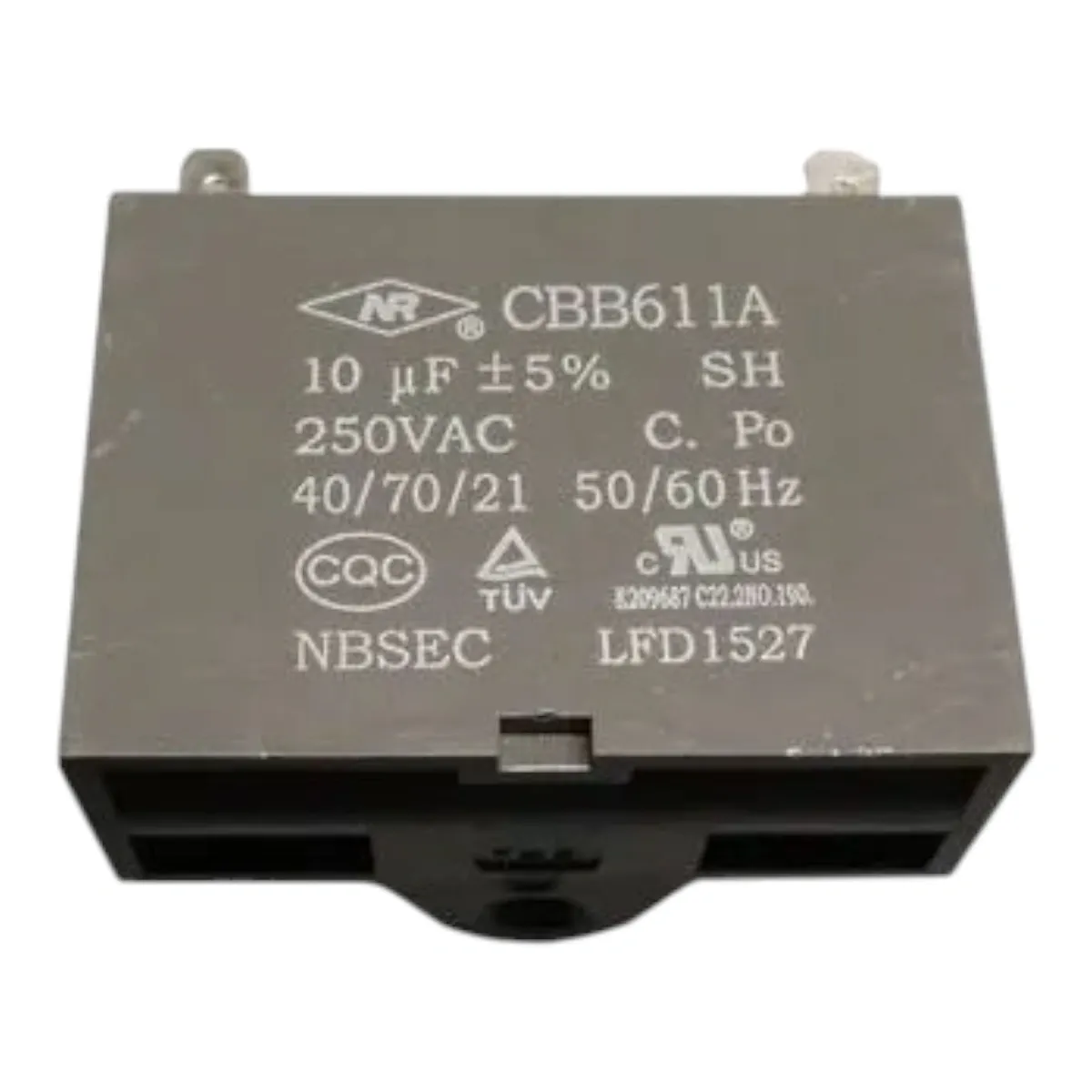 Capacitor CBB611A 10uF 450VAC 33010072 Gree