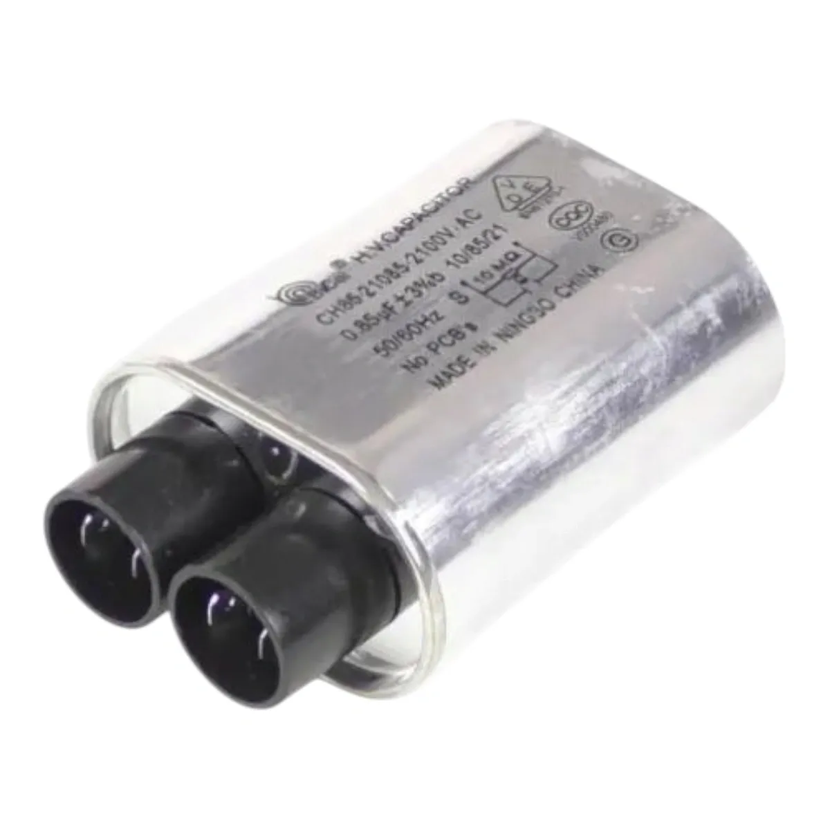 Capacitor CH85 0,85uF 2100V Micro-ondas Midea ( VERIFICAR SUBSTITUTA 17470000000673)