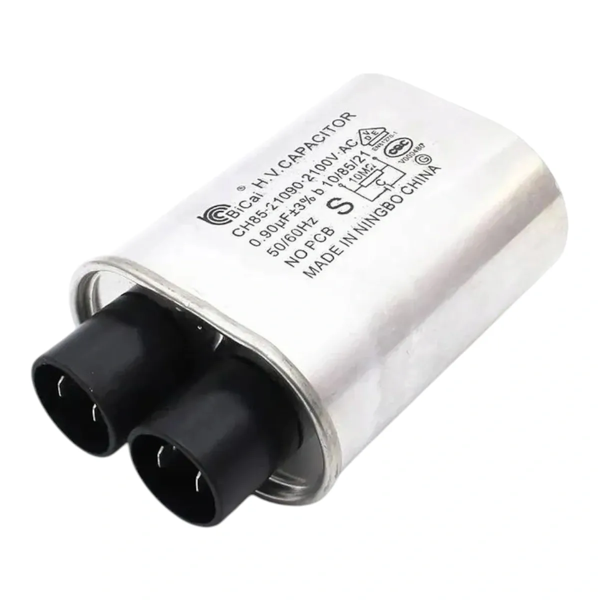 Capacitor CH85 0,90uF 2100VAC W10160038 Micro-ondas Brastemp Consul