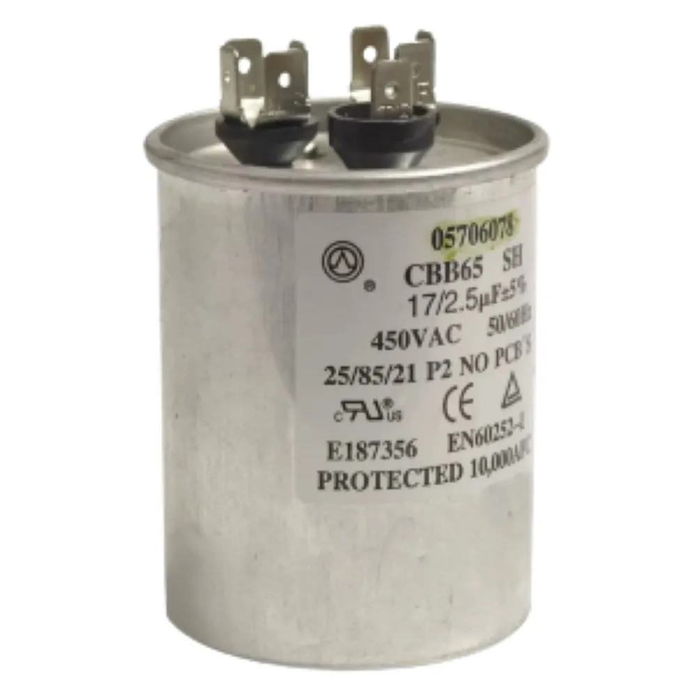 Capacitor Duplo 17+2,5uF 450V 05706078 Springer Carrier