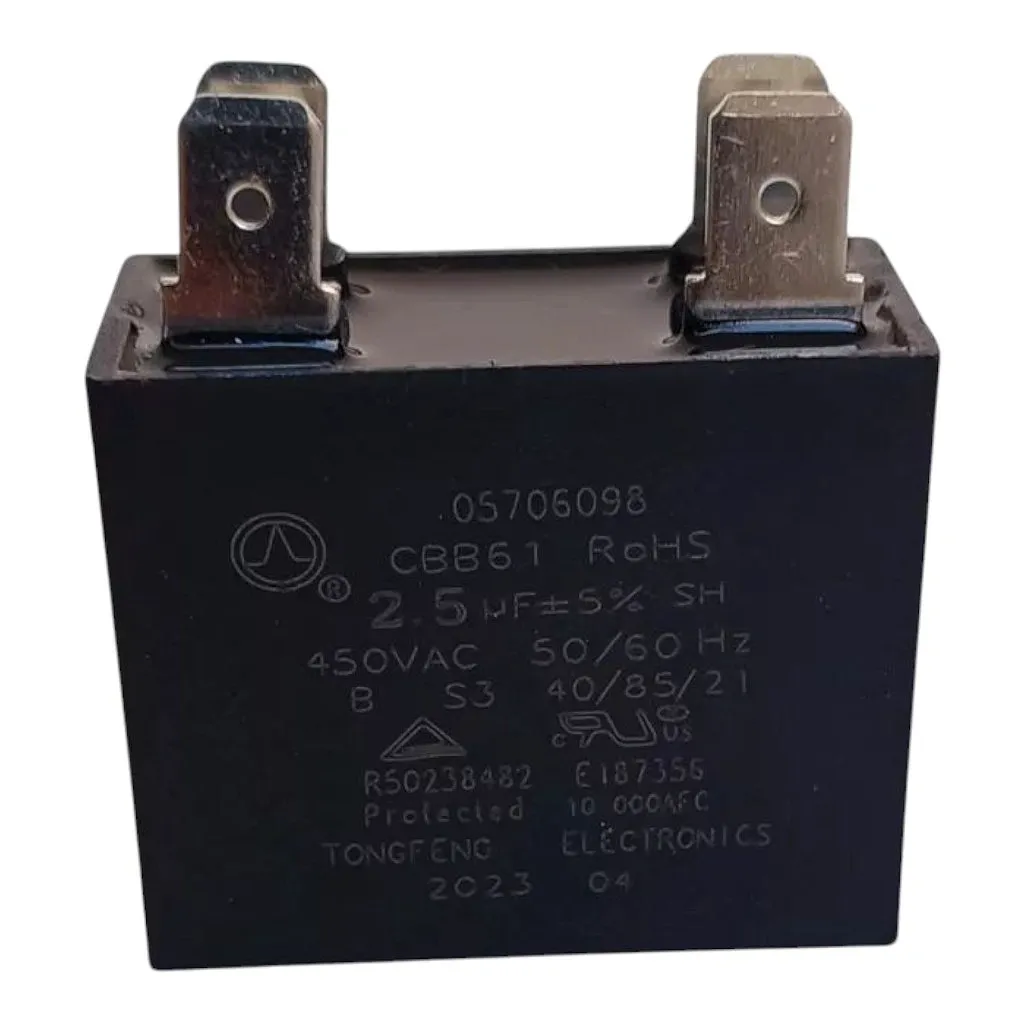 Capacitor Matchbox 2,5µF 450VAC 05706098 Springer Midea