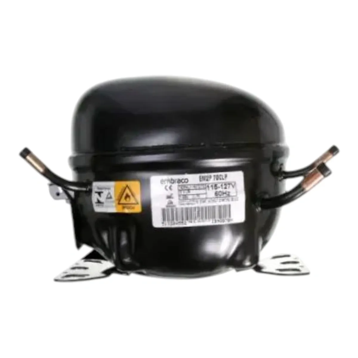 Compressor Embraco EM2P 70CLP 1/5 HP R600A 127V W10769941 Brastemp Consul