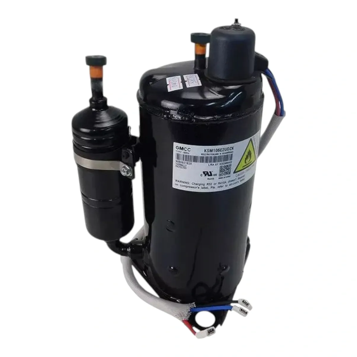 Compressor Rotativo 12K Btus KSM106E2UDZK R32 R410A 115V 60hz GMCC 11103010017215