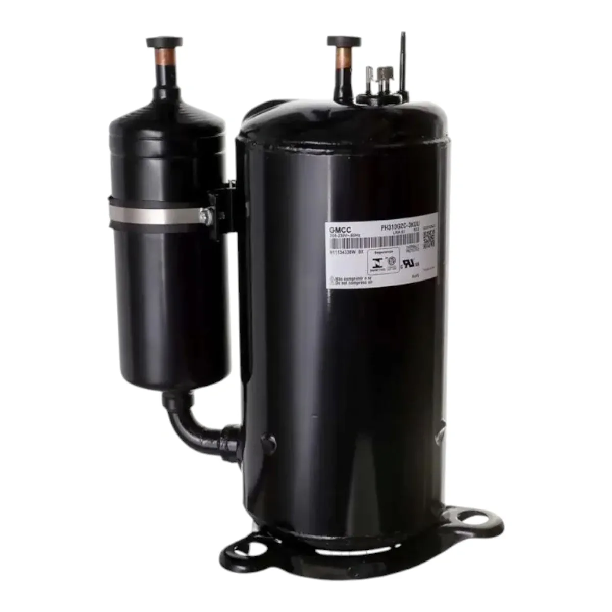 Compressor Rotativo PH310G2C-3KUU R22 220V GMCC 05502054 5502054 Midea Springer Carrier