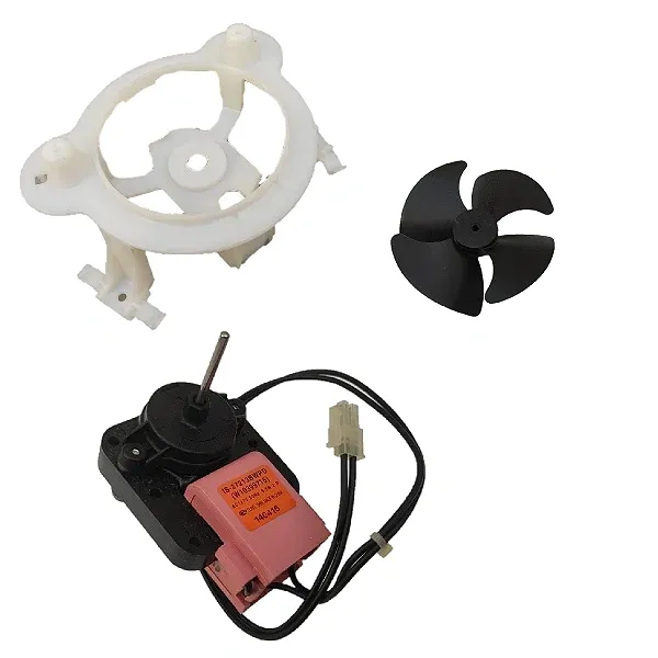 Conjunto Motor Ventilador Refrigerador 127V W10396955 Brastemp Consul