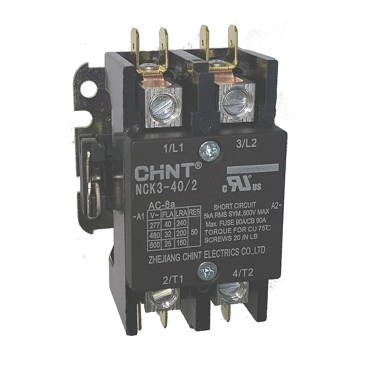 Contatora Bipolar NC3-40/2 24V 40A 44010283 Gree