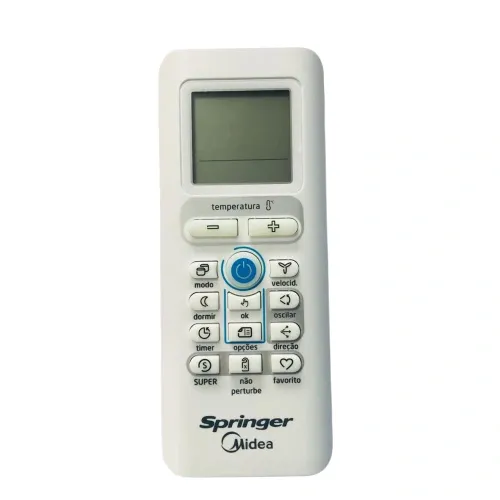 Controle Remoto Ar Condicionado Split 06320072PO Midea Springer