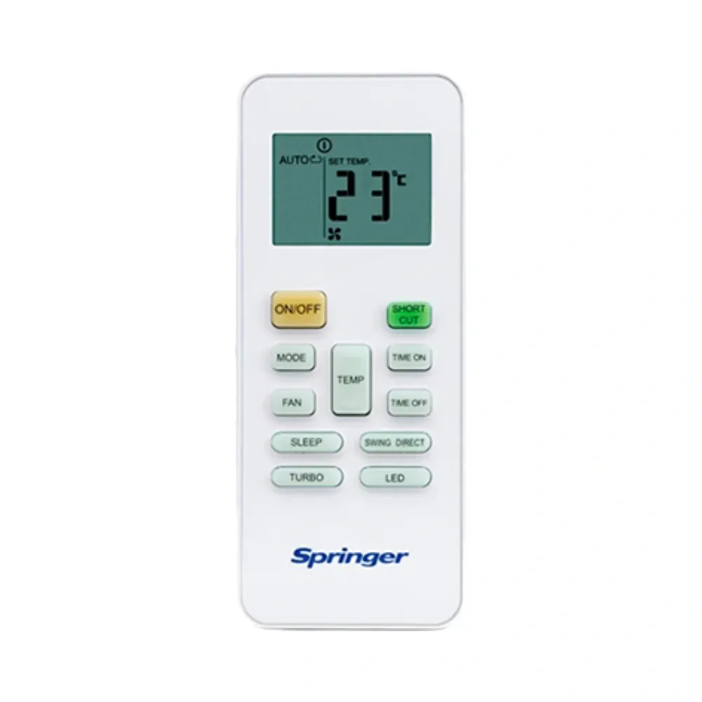 Controle Remoto Ar Condicionado Split 17317000A24580 Midea Springer ( VERIFICAR SUBSTITUTA 17317000A17101)