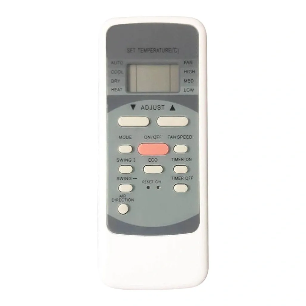 Controle Remoto R651 Cassete 4 Vias 9k 12k 17317000000431 Midea
