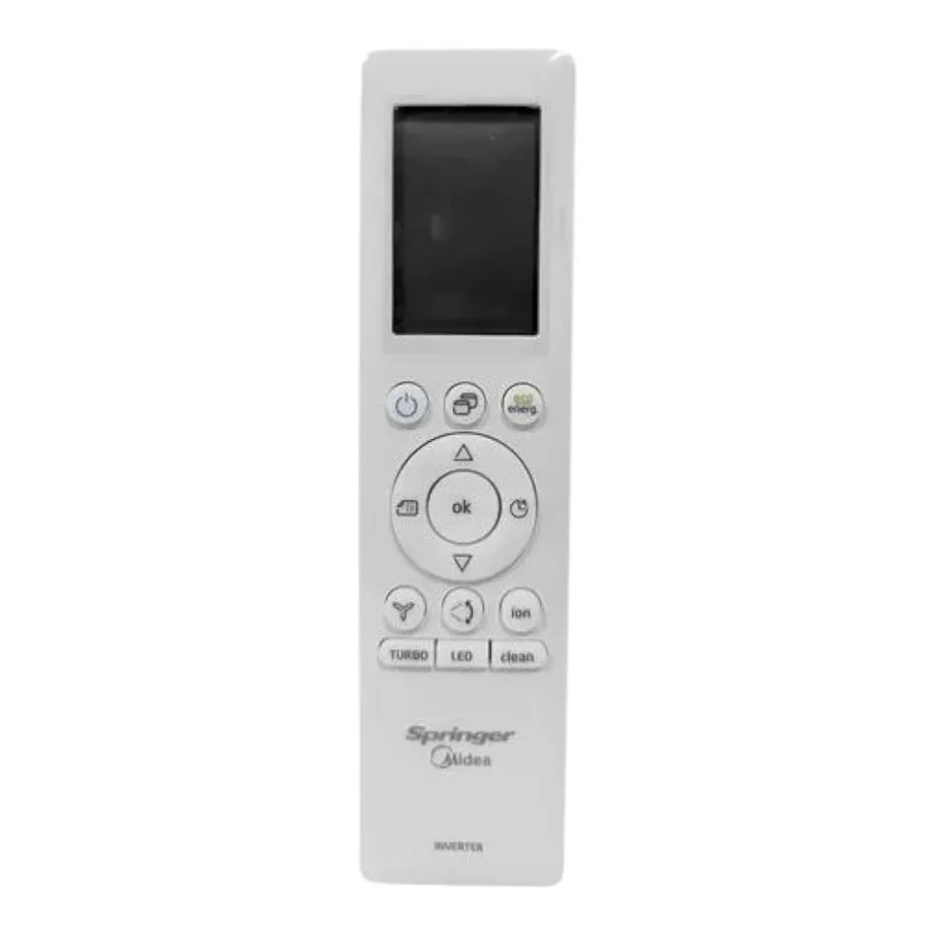 Controle remoto RG-10 Springer Midea 17317000A58064
