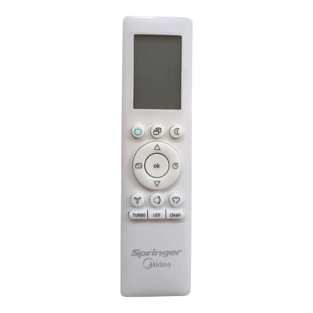 Controle Remoto RG10B(B)/BGEF 41014066 Springer Carrier ( VERIFICAR SUBSTITUTA 17317000A58064)
