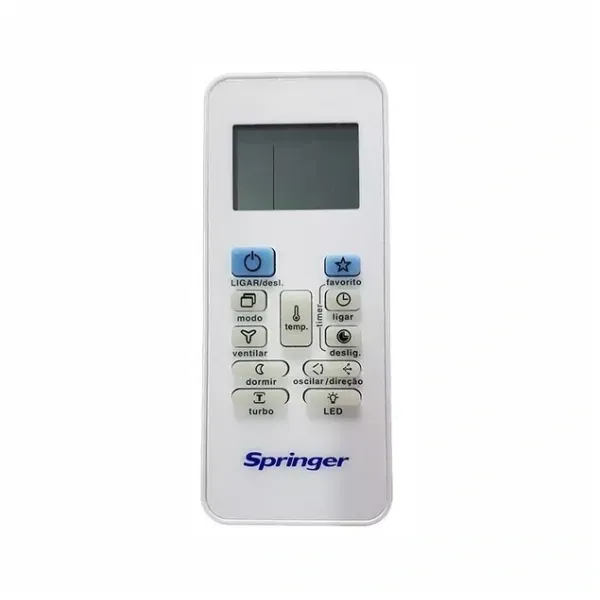 Controle Remoto RG52B/BGE Quente e Frio 06320035 Springer ( VERIFICAR SIMILAR 17317000A17101)