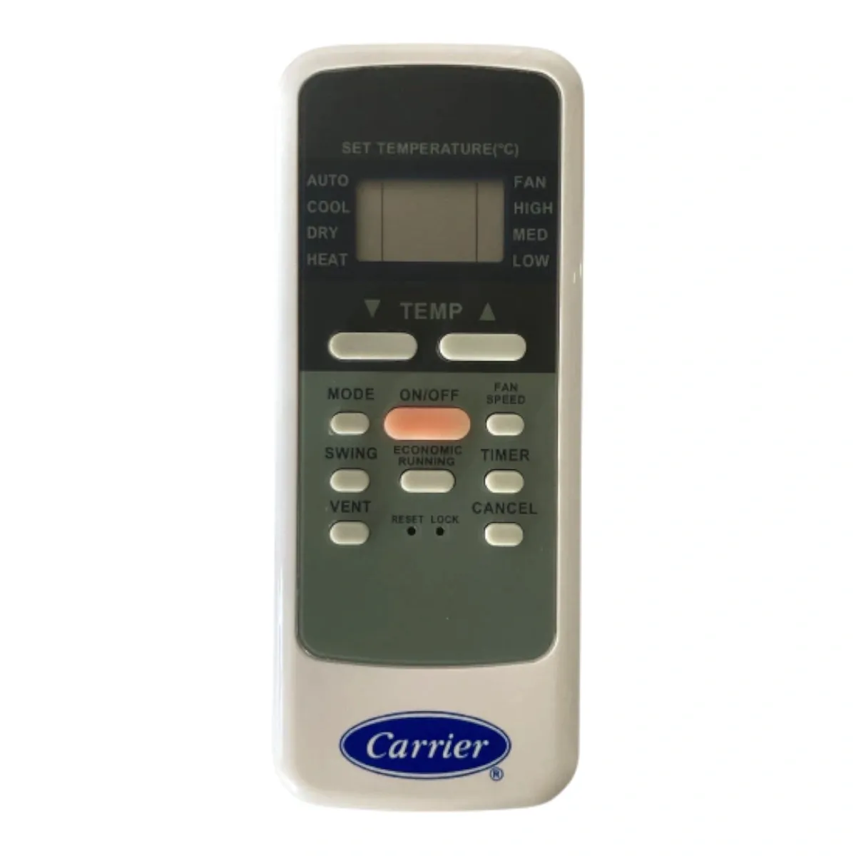 Controle remoto sem fio evaporadora hi-wall hidrônico 9/14/18k 220V Midea 203355090100 ( VERIFICAR SUBSTITUTA 41014045)