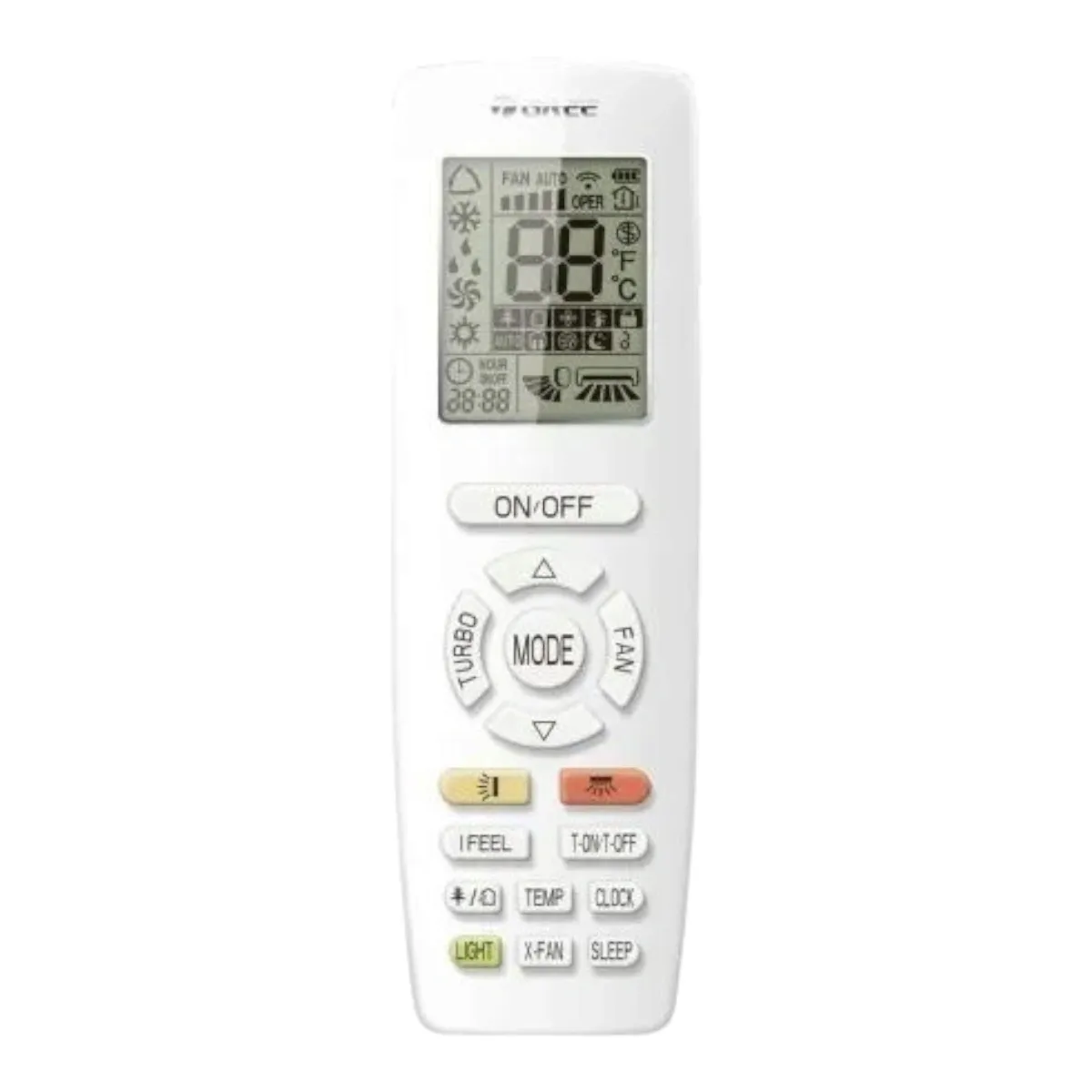 Controle Remoto YAP1F 30510589 Gree